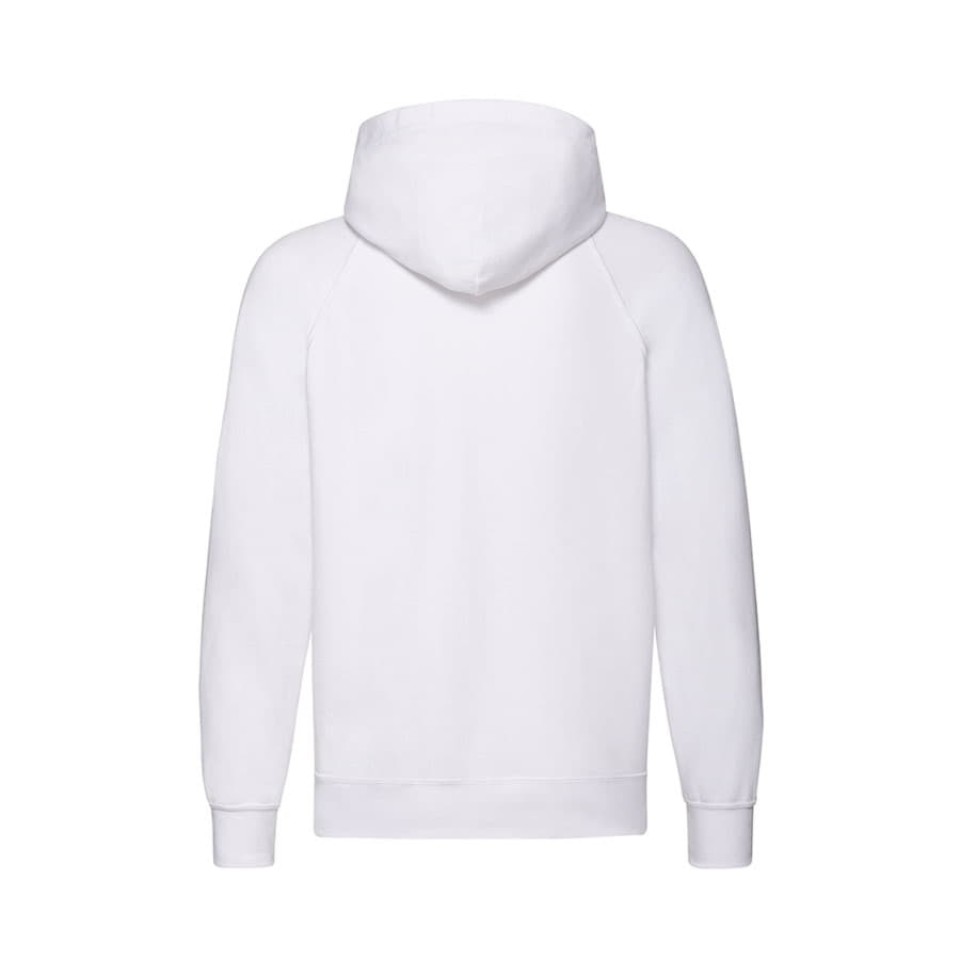 Толстовка без начеса "Lightweight Hooded Sweat",  белый, S, 80% х/б 20% полиэстер, 240 г/м2
