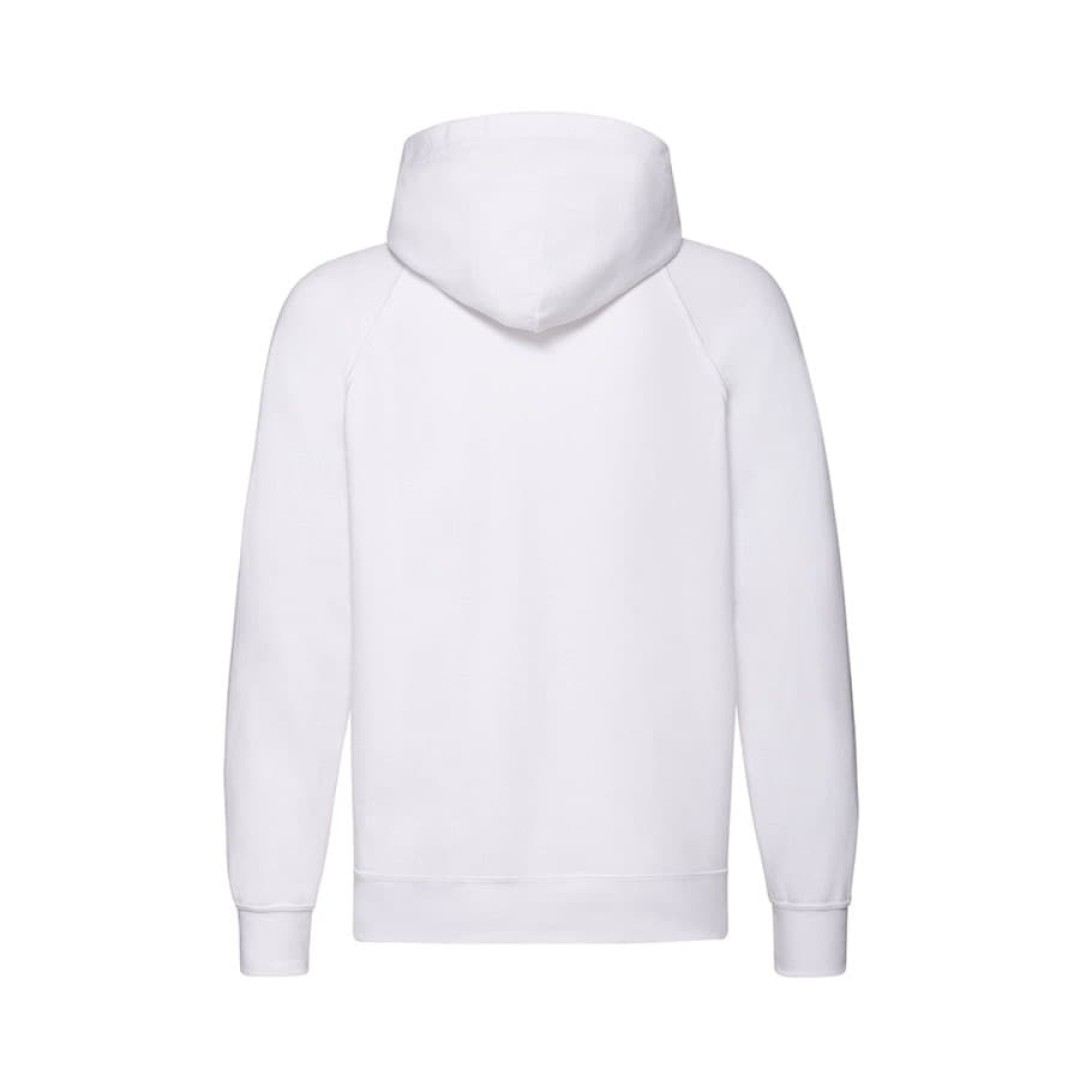 Толстовка без начеса "Lightweight Hooded Sweat",  белый, L, 80% х/б 20% полиэстер, 240 г/м2