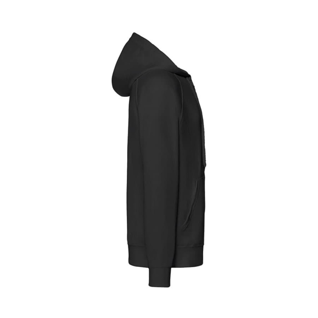 Толстовка без начеса "Lightweight Hooded Sweat",  черный, XL, 80% х/б 20% полиэстер, 240 г/м2
