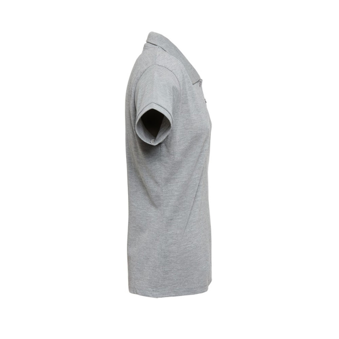 Рубашка-поло женская BERLIN WOMAN, к/р, с. мелан, 2XL, 65% полиэстер, 35% хлопок, плотность 200 г/м2