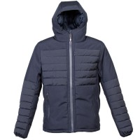 Куртка мужская "CANADA", тёмно-синий, 2XL, 94% полиэстер, 6% эластан, 240г/м2, наполнитель: 100% пол