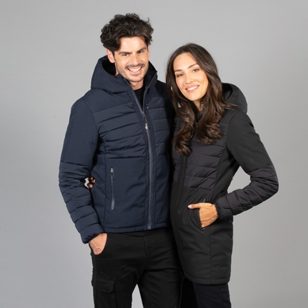 Куртка мужская "CANADA", чёрный, 2XL, 94% полиэстер, 6% эластан, 240г/м2, наполнитель: 100% полиэсте