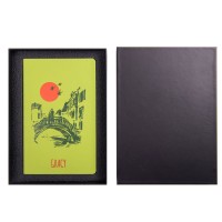 Коробка подарочная с ложементом для ежедневника размером 13*21 см