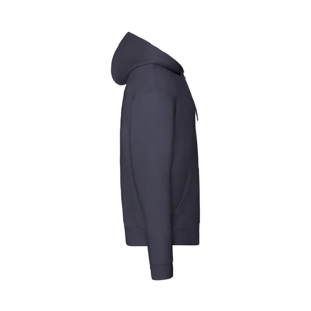 Толстовка "PREMIUM HOODED SWEAT JACKET", глубокий темно-синий_L, 70% х/б, 30% п/э, 280 г/м2