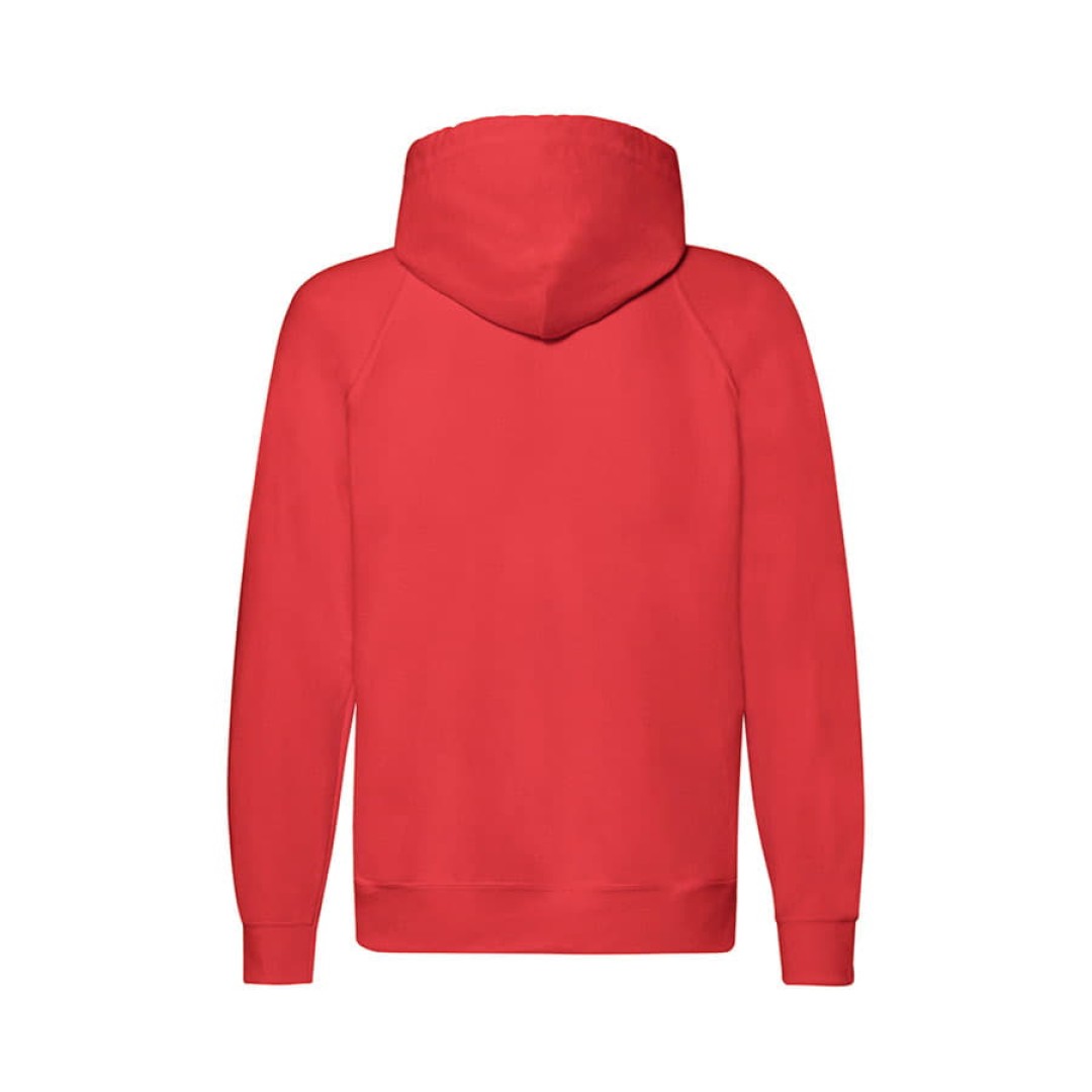 Толстовка без начеса "Lightweight Hooded Sweat",  красный, S, 80% х/б 20% полиэстер, 240 г/м2
