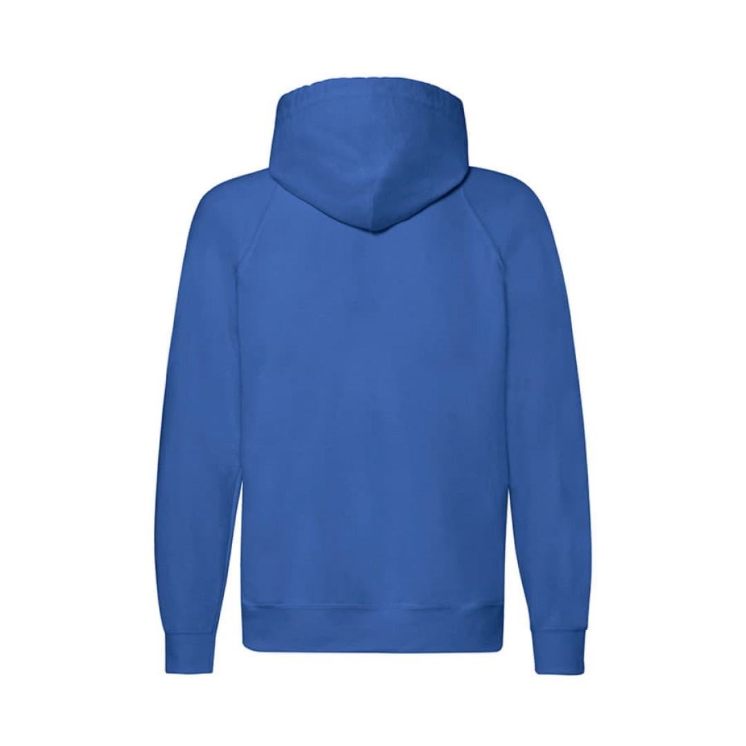 Толстовка без начеса "Lightweight Hooded Sweat",  ярко-синий, L, 80% х/б 20% полиэстер, 240 г/м2
