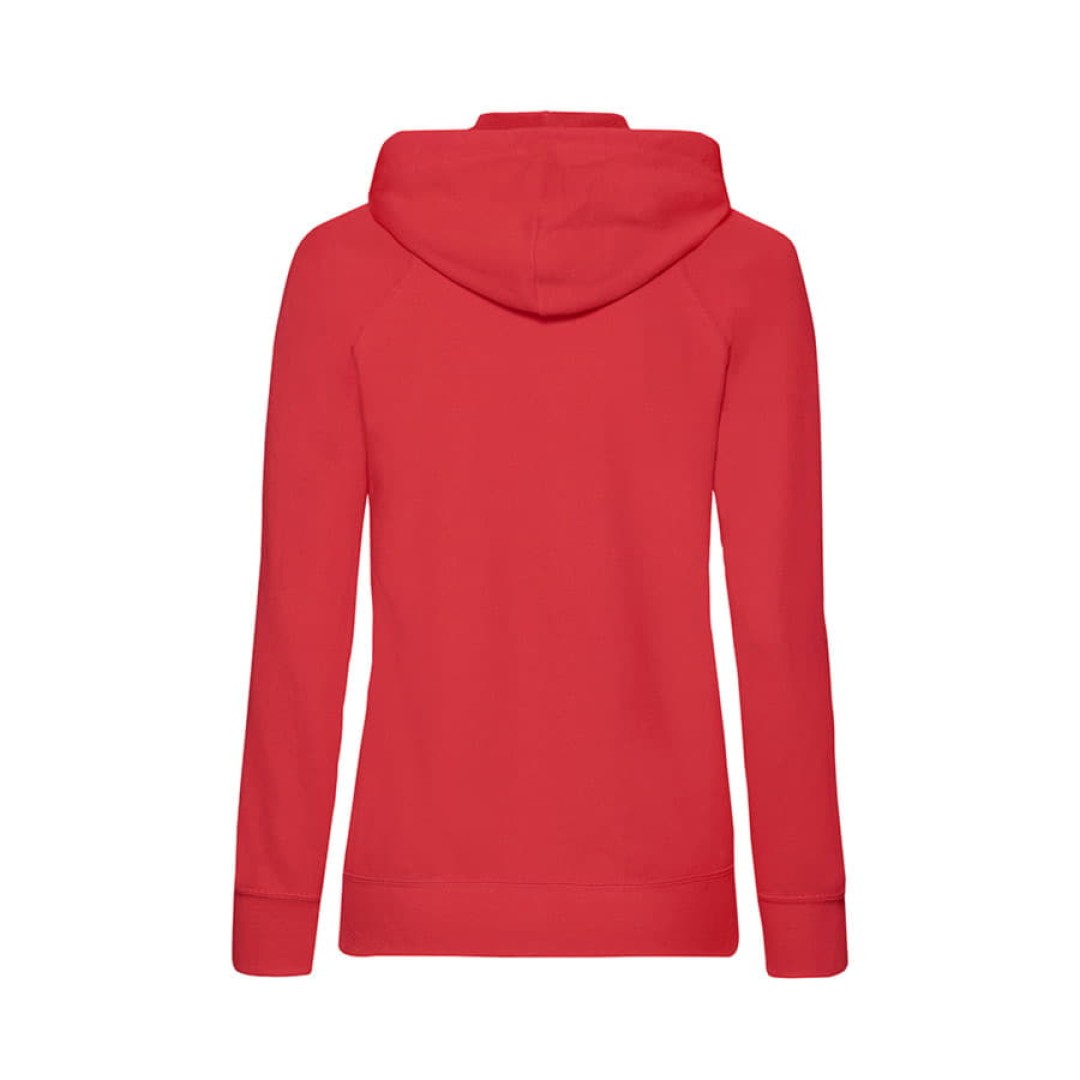 Толстовка без начеса "Ladies Lightweight Hooded Sweat", красный, XL, 80% х/б 20% полиэстер, 240 г/м2