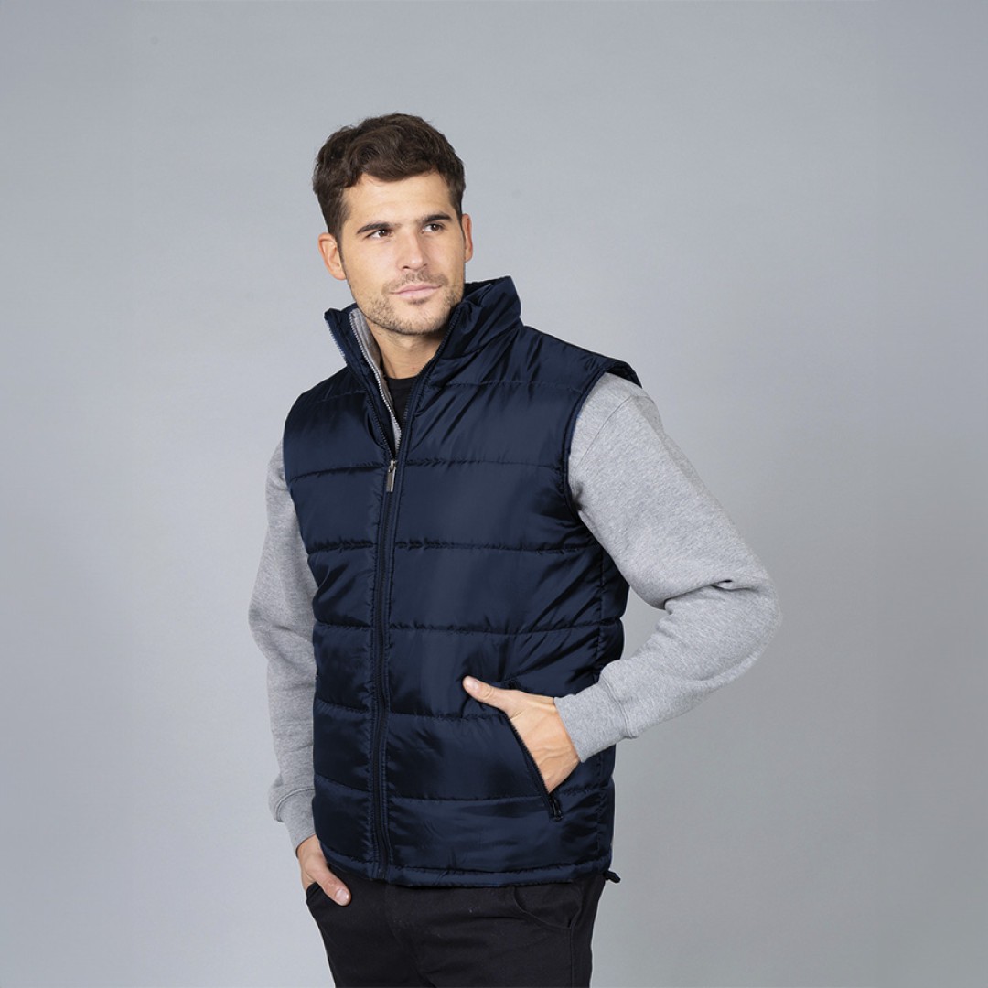 Жилет мужской "NEW SHANGHAI", тёмно-синий_3XL, 100% полиэстер, 180 г/м2