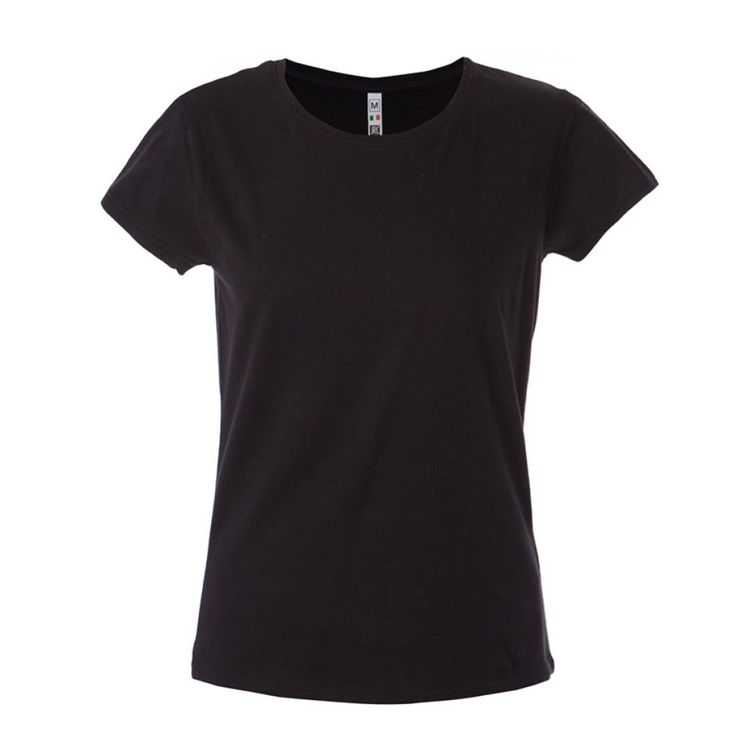 Футболка женская "ARGENTINA LADY", черный, S, 100% хлопок, 150 г/м2