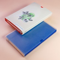 Бизнес-блокнот А5  "Silky", оранжевый,  твердая обложка,  в клетку