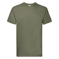 Футболка мужская "Super Premium T", оливковый_M, 100% х/б, 205 г/м2