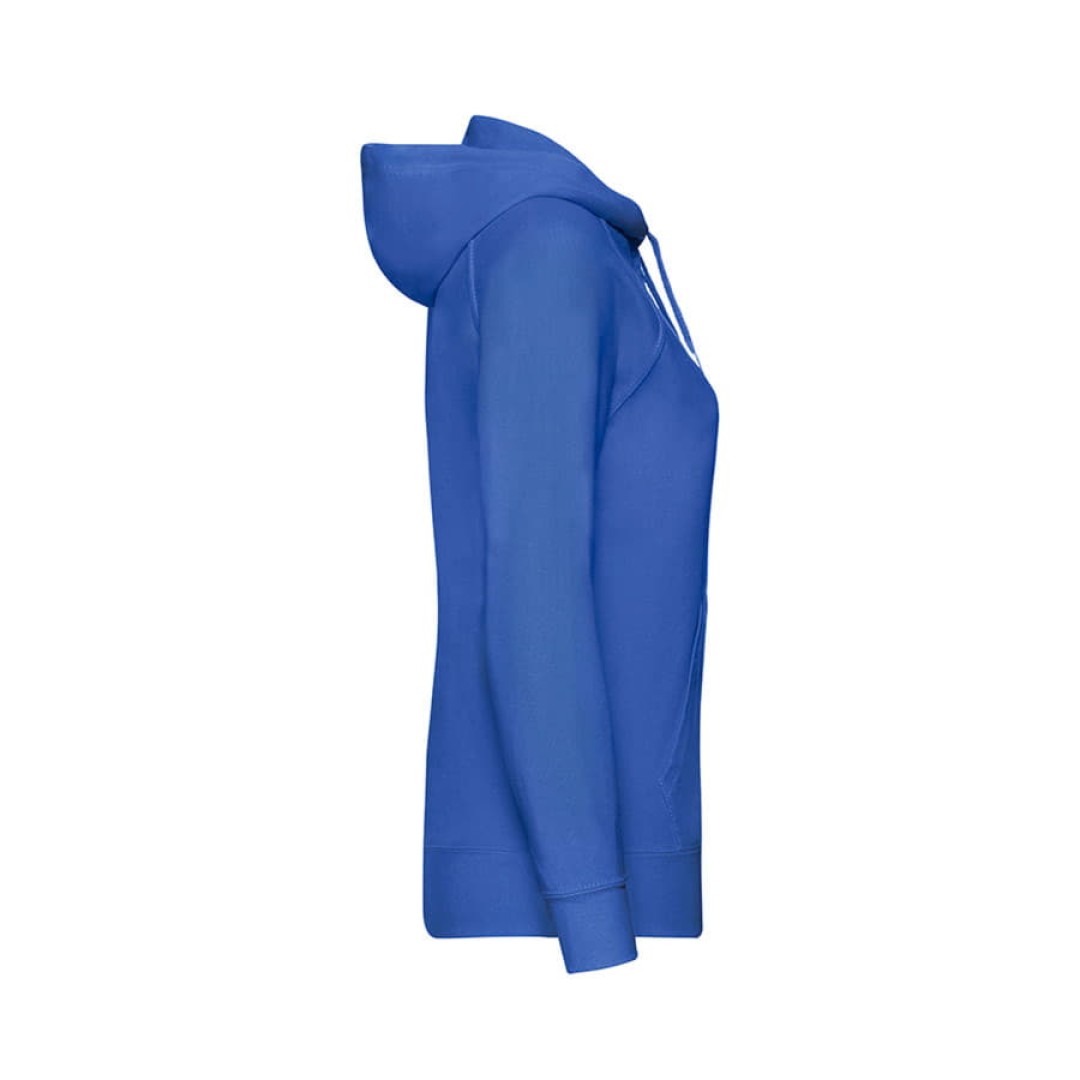 Толстовка без начеса "Ladies Lightweight Hooded Sweat", ярко-синий, M, 80% х/б 20% полиэстер, 240/м2