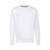 Толстовка мужская без начеса "Lightweight Set-in Sweat", белый, L, 80% х/б 20% полиэстер, 240 г/м2