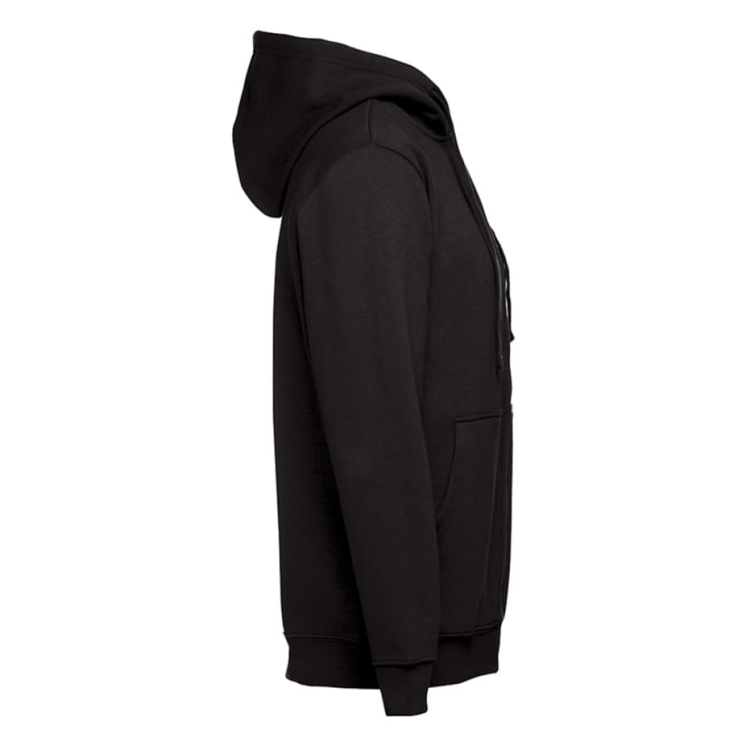 Толстовка мужская с капюшоном на молнии AMSTERDAM, черный, 2XL, 50% хлопок, 50% полиэстер, 320 г/м2