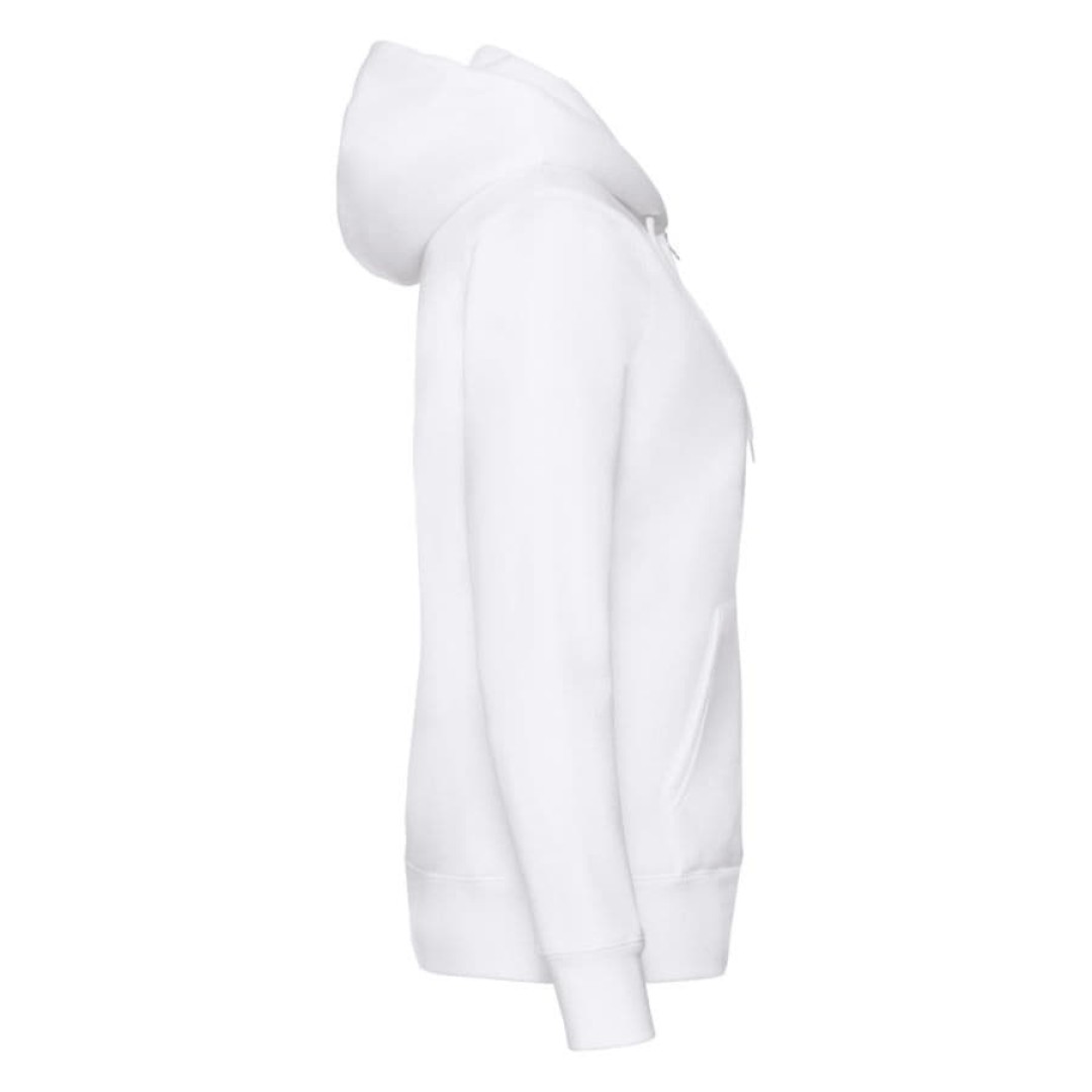 Толстовка "Lady-Fit Hooded Sweat Jacket", белый_L, 75% х/б, 25% п/э, 280 г/м2