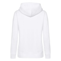 Толстовка "Lady-Fit Hooded Sweat Jacket", белый_XS, 75% х/б, 25% п/э, 280 г/м2