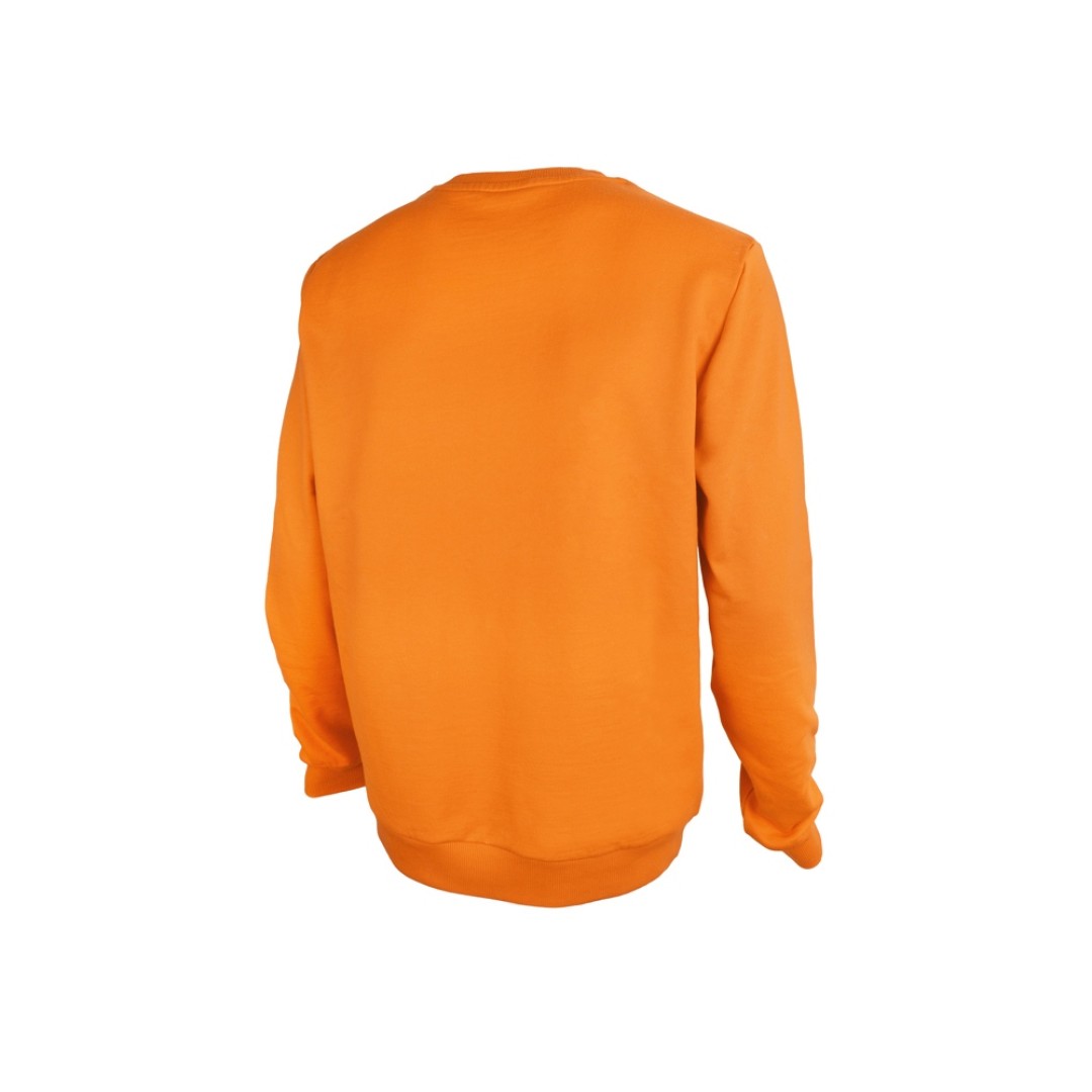 Свитшот "Motion" унисекс с начесом, оранжевый
