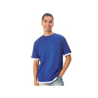 Футболка «Rotterdam» мужская, кл синий/белый