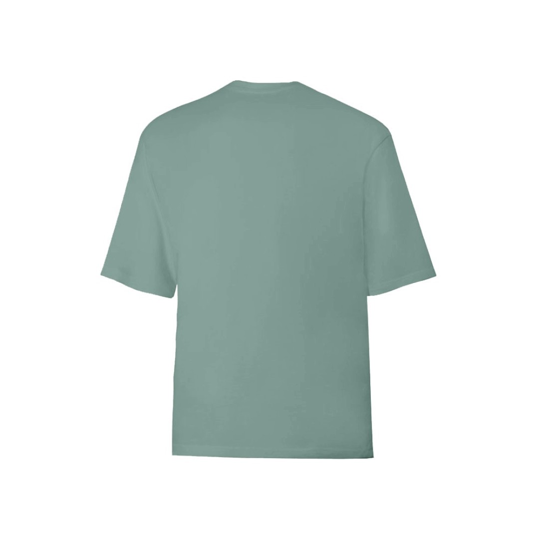 Футболка Berlin к/р оверсайз, 100% хлопок, 180гр, пыльно-бирюзовый