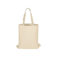 Сумка для шопинга Steady из хлопка с парусиновыми ручками, 260 г/м2, натуральный