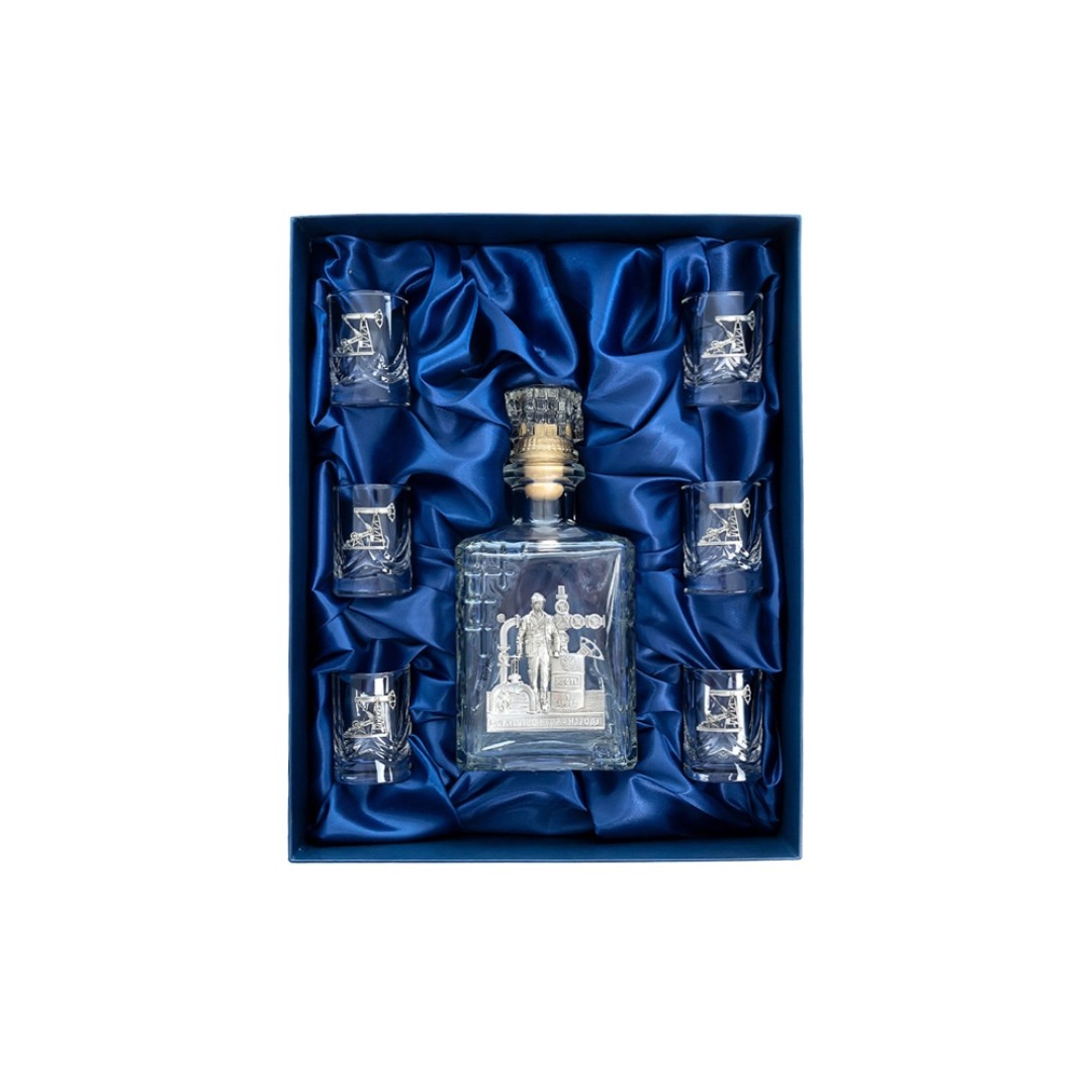 Набор со штофом НЕФТЯНОЙ