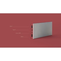 Внешний аккумулятор Rombica NEO ARIA Claret, 10000 мАч, Soft-touch, PD, QCharge, Type-C, бордовый (Р)