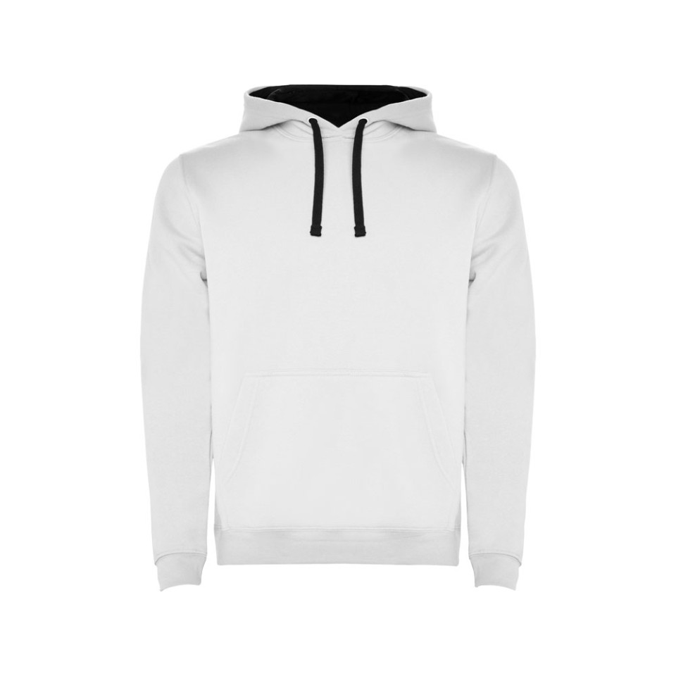 Толстовка с капюшоном "Urban" мужская, белый/нэйви