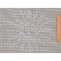 Блокнот А5 из RPET "Harvey", 80 листов FSC бумага, серый с термотрансфером