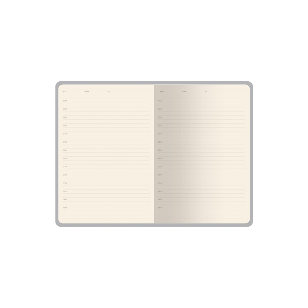 Ежедневник недатированный А5 "Grand", жемчужный