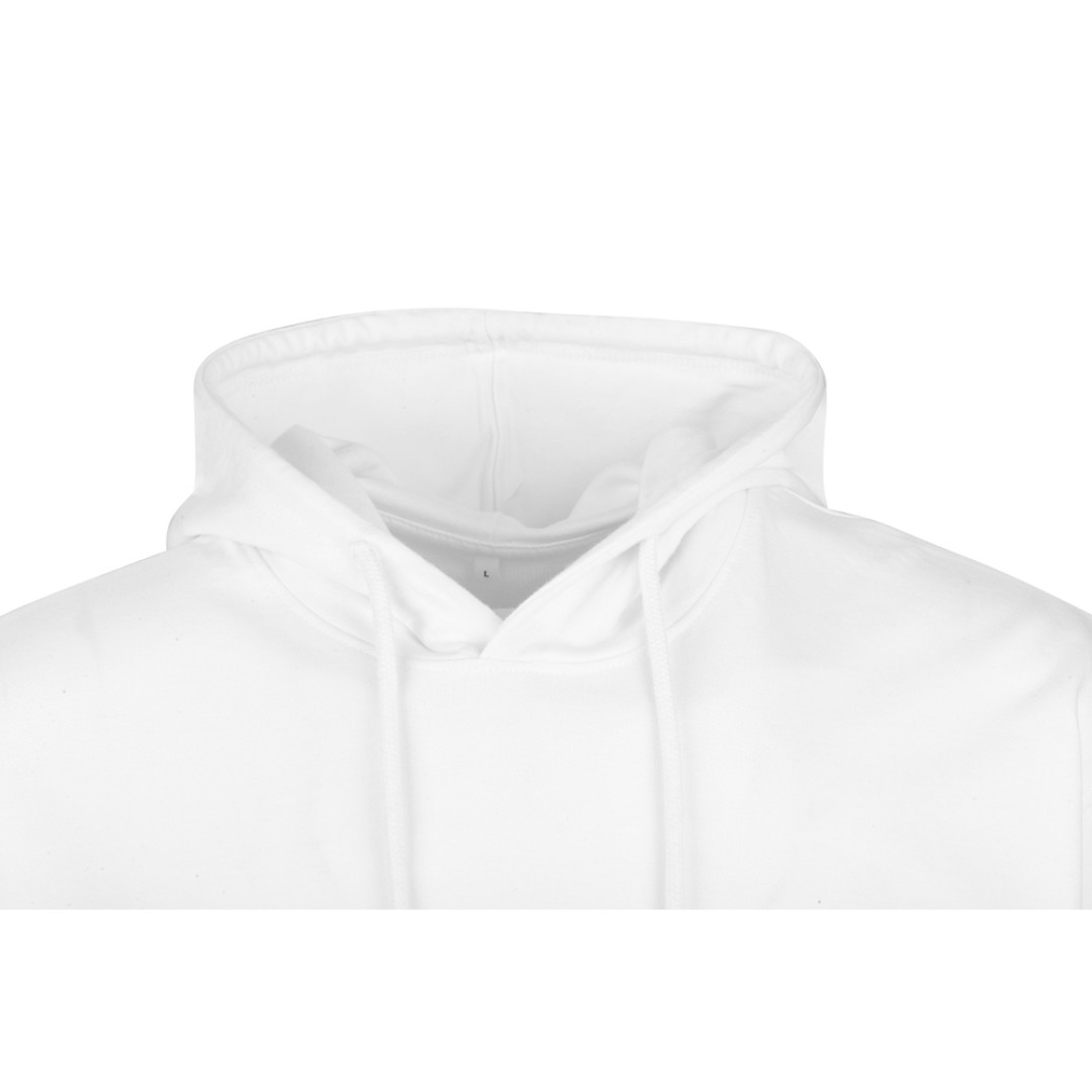 Худи оверсайз с коротким рукавом «Warsaw» унисекс, белый