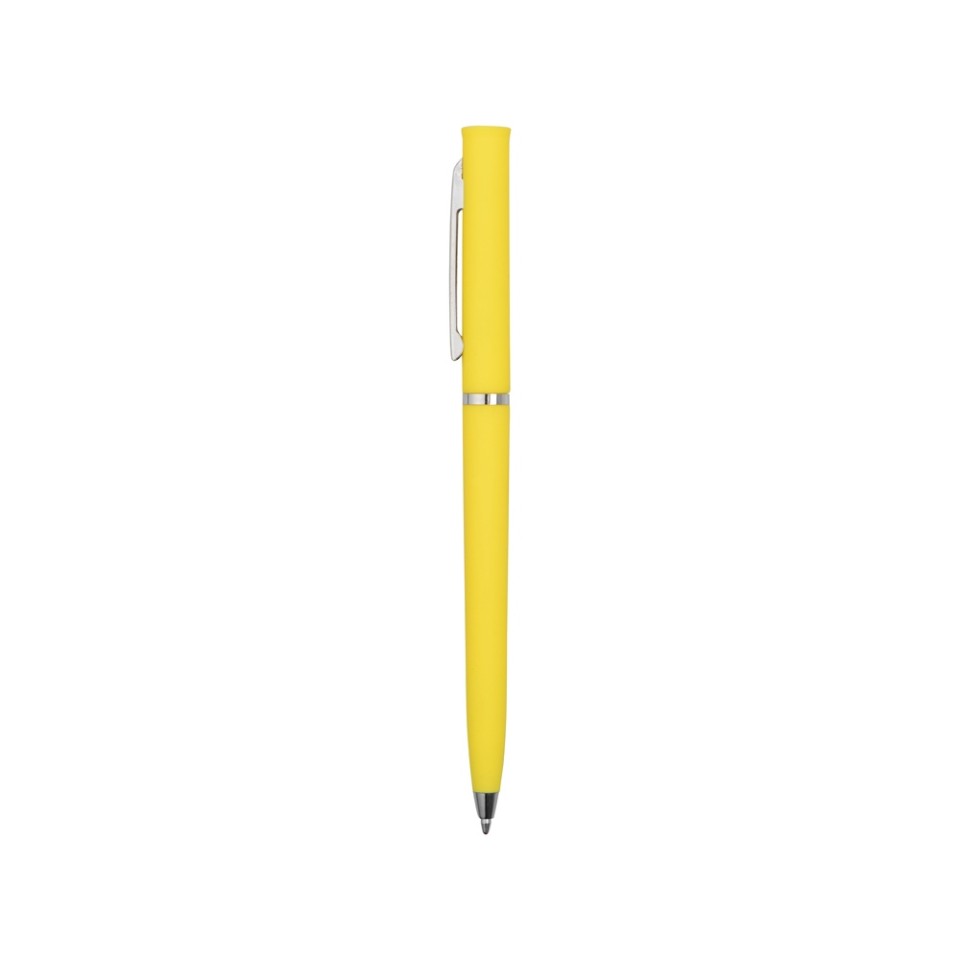 Ручка шариковая "Navi" soft-touch, желтый