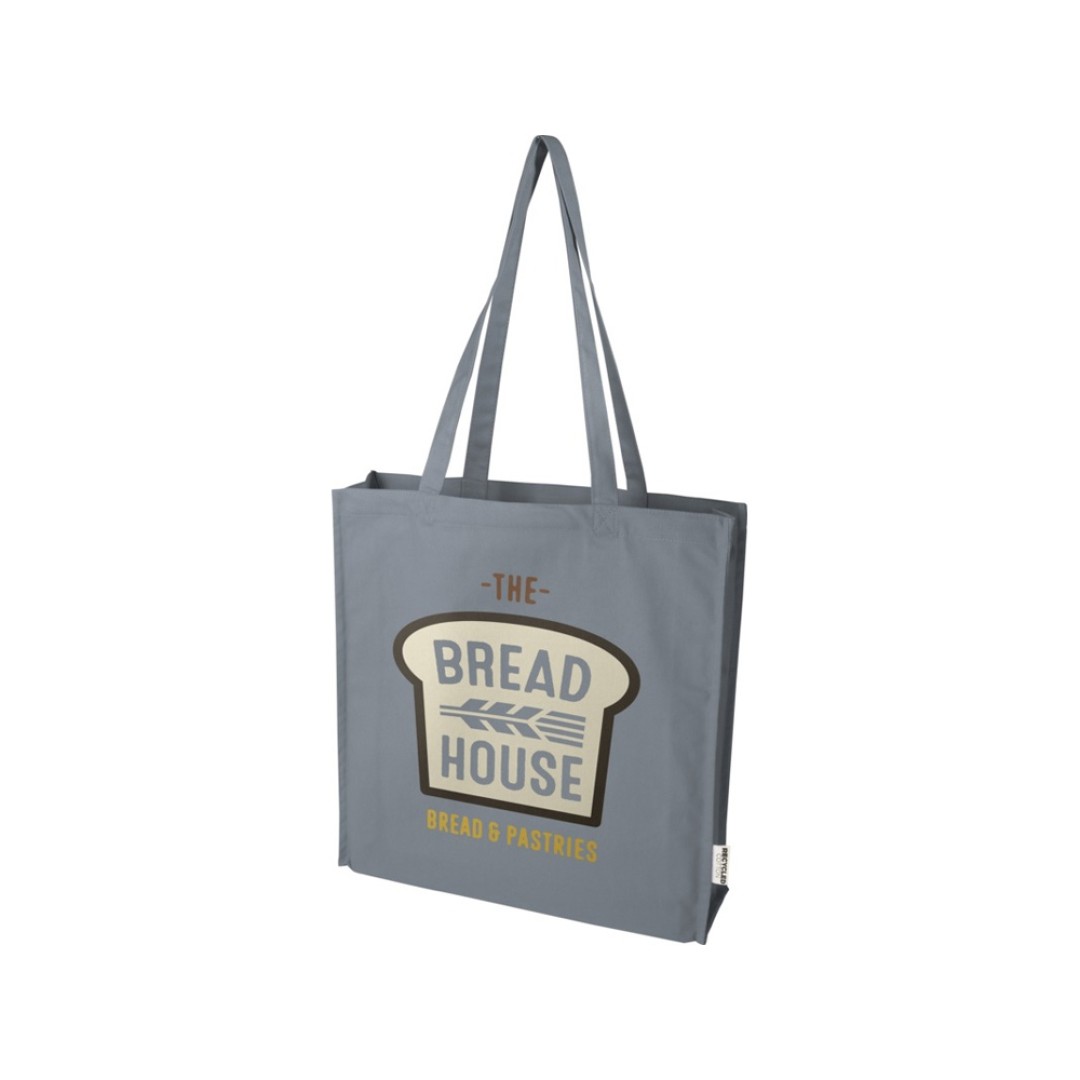 Florida эко-сумка с ластовицей плотностью 270 г/м2 - Серый