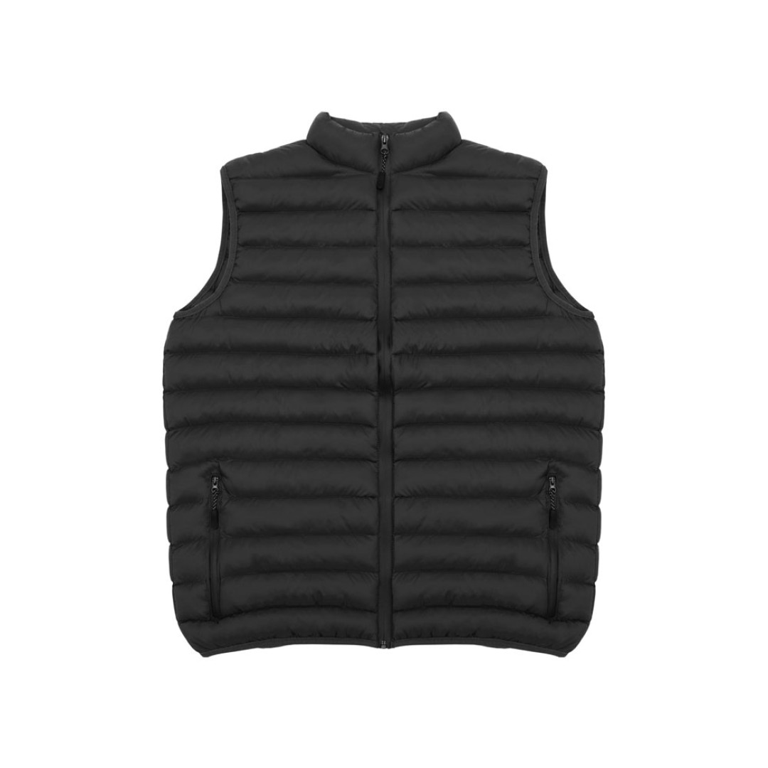 Стеганый жилет "Uniqloud", черный