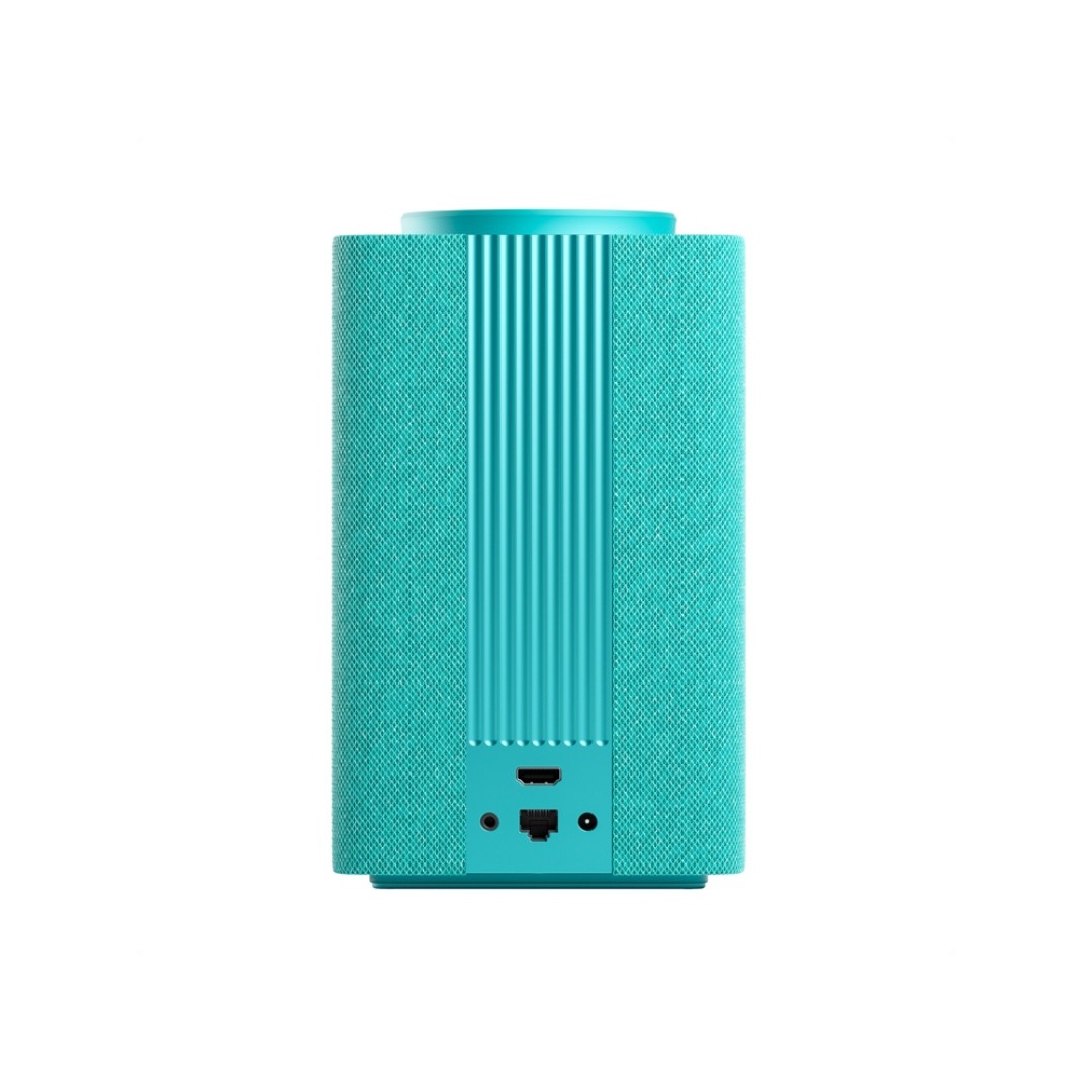 Умная колонка ЯНДЕКС Станция Макс с Алисой, с Zigbee, 65 Вт, цвет: бирюзовый (YNDX-00053TRQ)