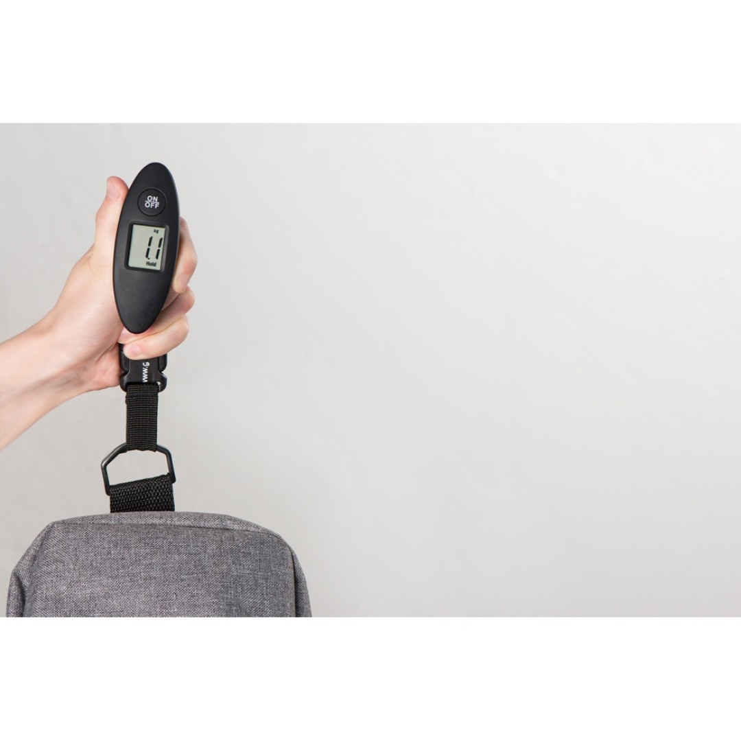 Багажные весы с покрытием soft touch «Gravity», черный