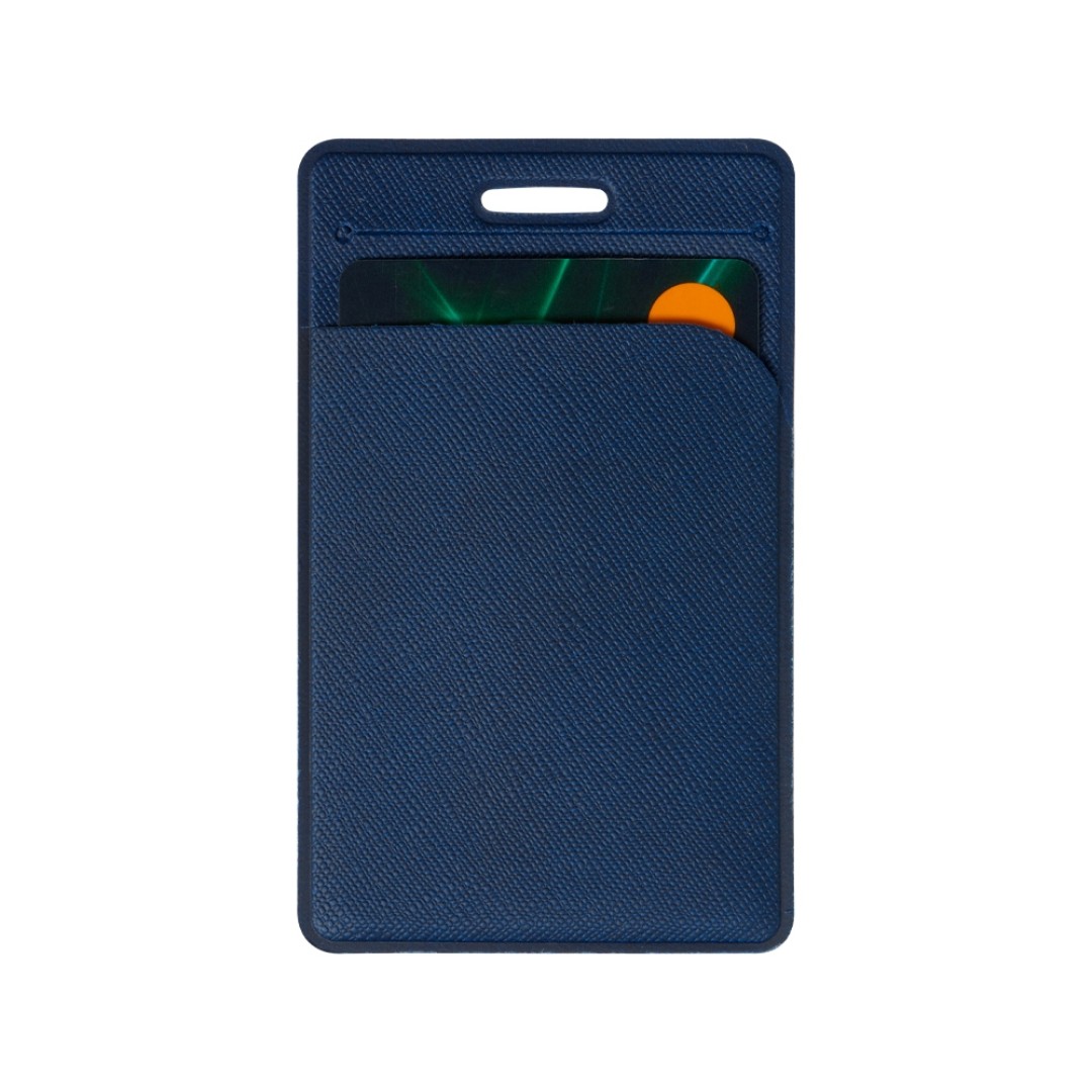 Карман вертикальный с дополнительным отделением"Favor", синий