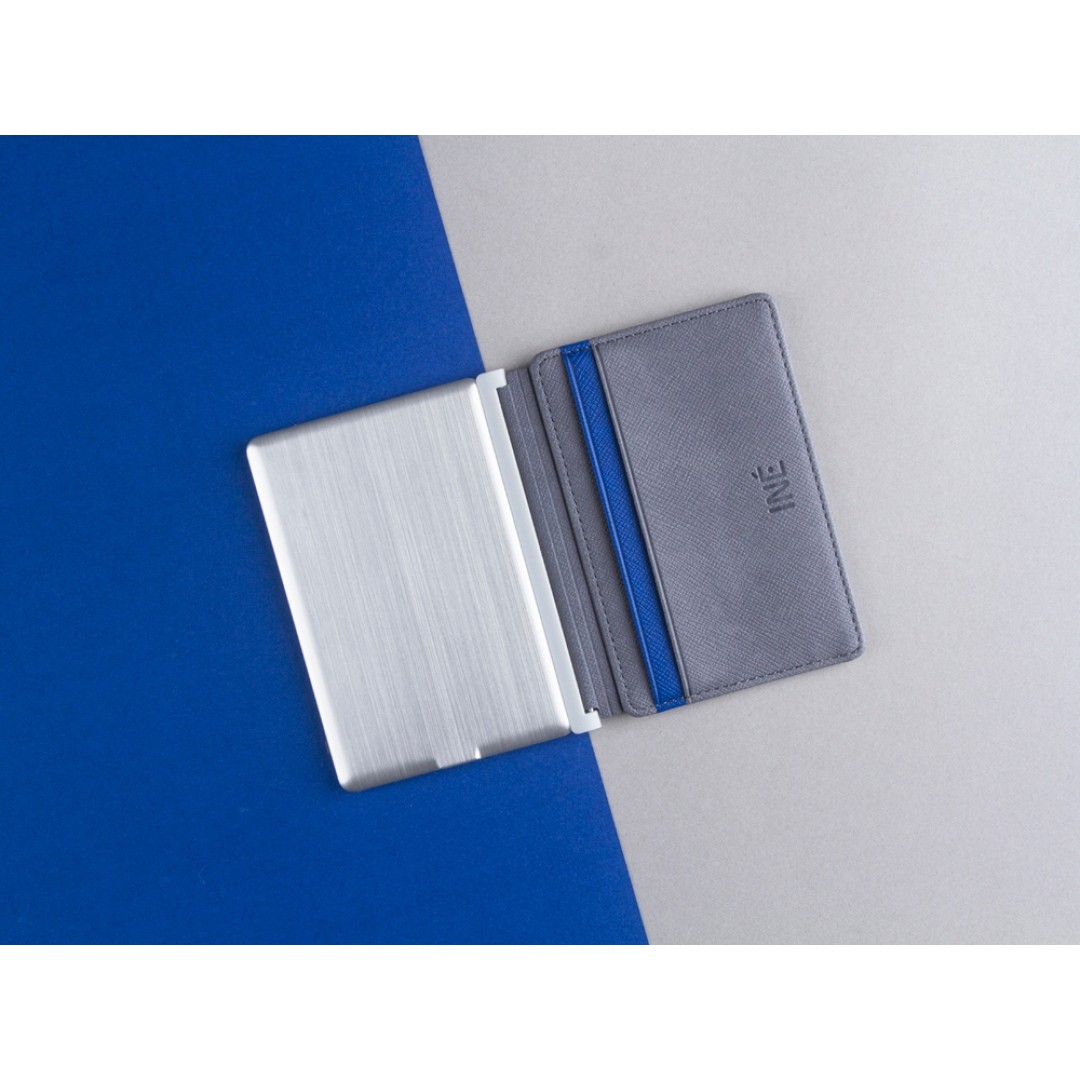 Портмоне с зарядным устройством «INE», 3000 mAh, серый