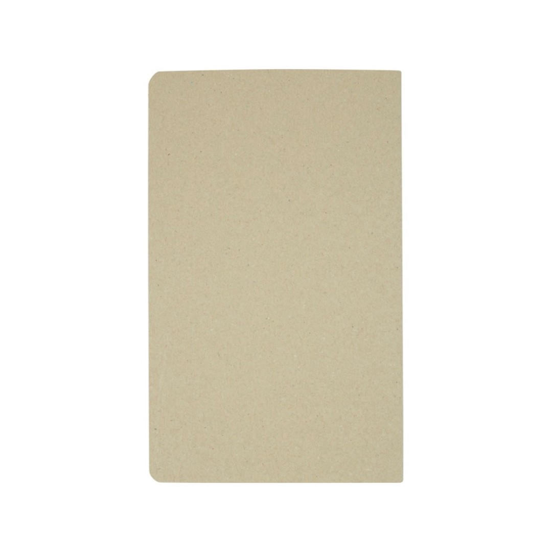 Блокнот Gianna из переработанного картона, натуральный