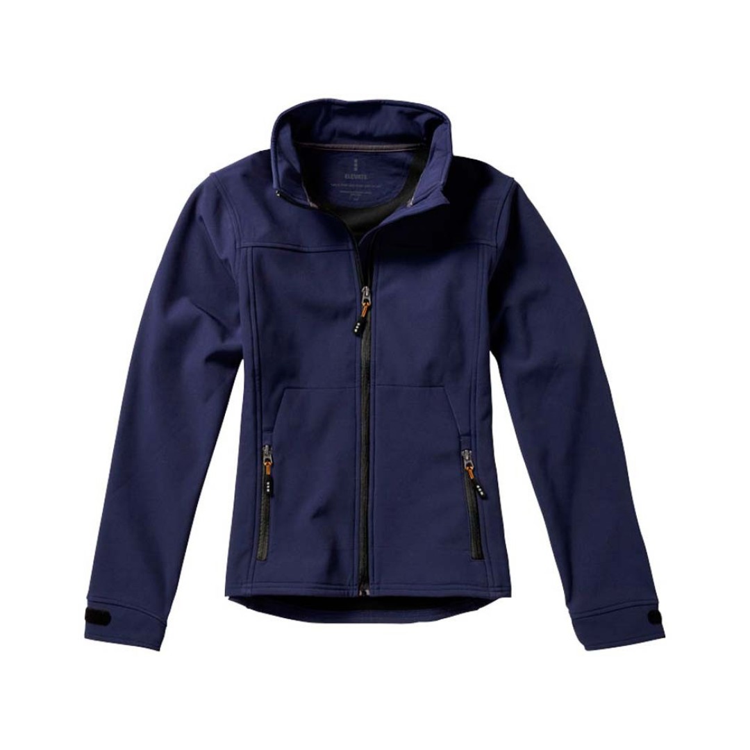Куртка софтшел "Langley" женская, темно-синий