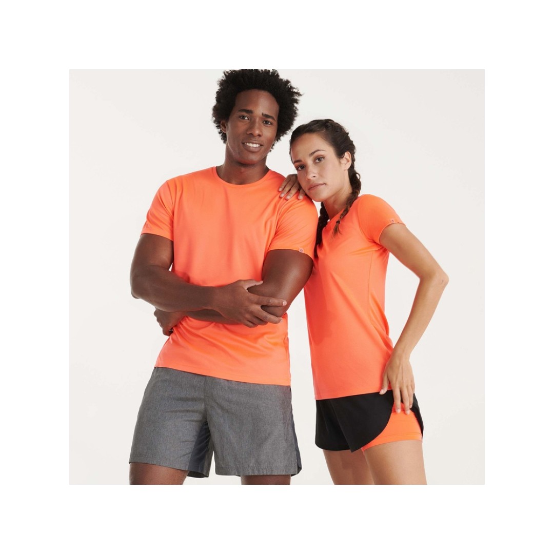 Футболка "Imola" женская, неоновый оранжевый