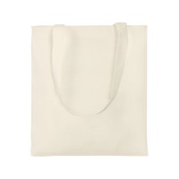 Сумка "Element" из хлопка для покупок, 200 г, натуральный