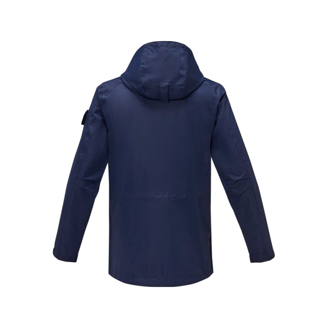 Легкая куртка унисекс Kai, изготовленная из переработанных материалов по стандарту GRS, темно-синий