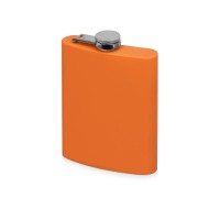 Фляжка 240 мл Remarque soft touch, 201 сталь, оранжевый