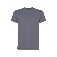 Футболка «Corgi» мужская, серо-голубой выстиранный