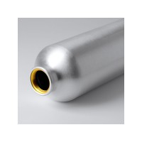 Алюминиевая бутылка BROLY с карабином, 800 мл, серебристый