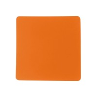 ПАТЧ КВАДРАТ soft-touch (оранжевый ) 5,5 х 5,5 см