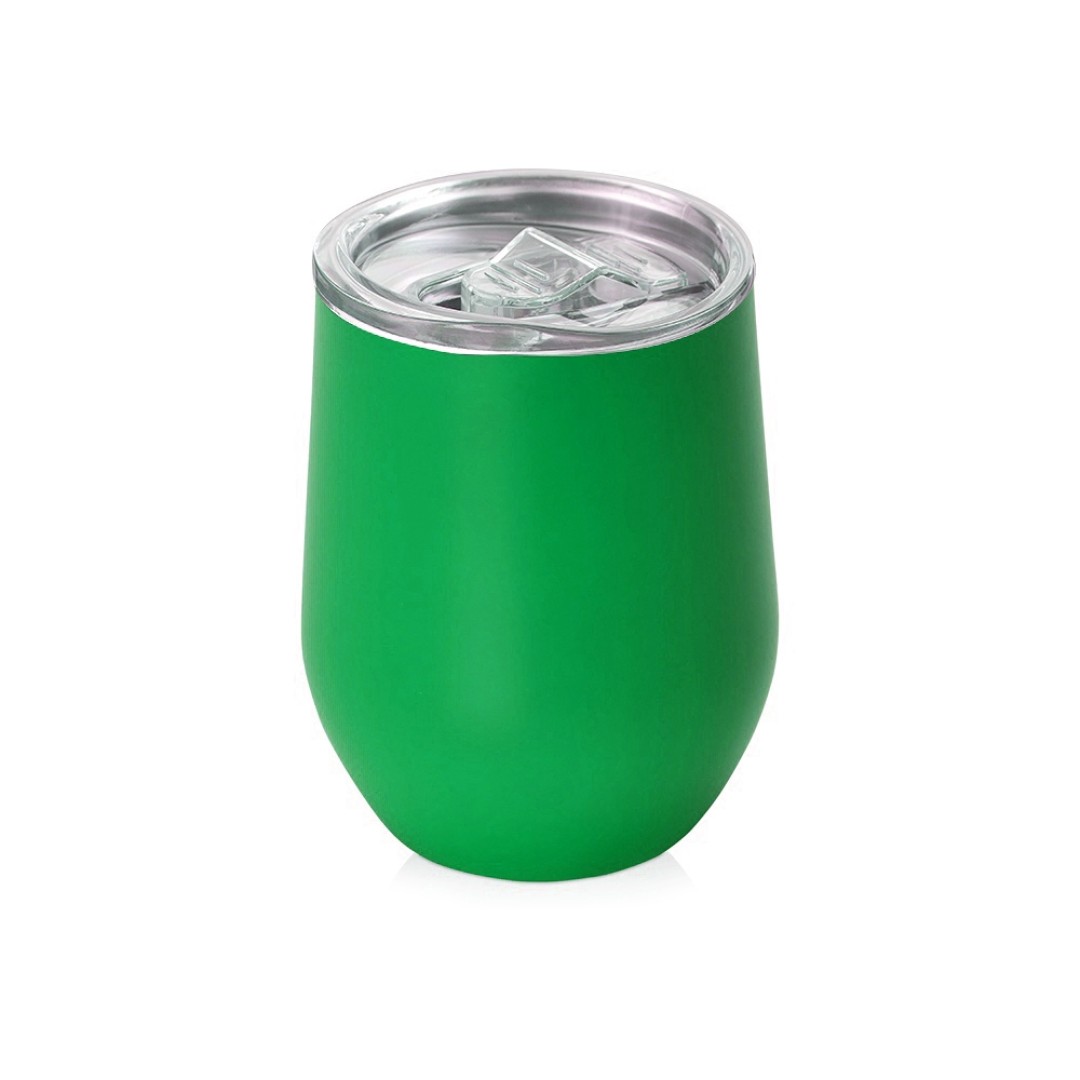 Вакуумная термокружка "Sense", непротекаемая крышка, зеленый