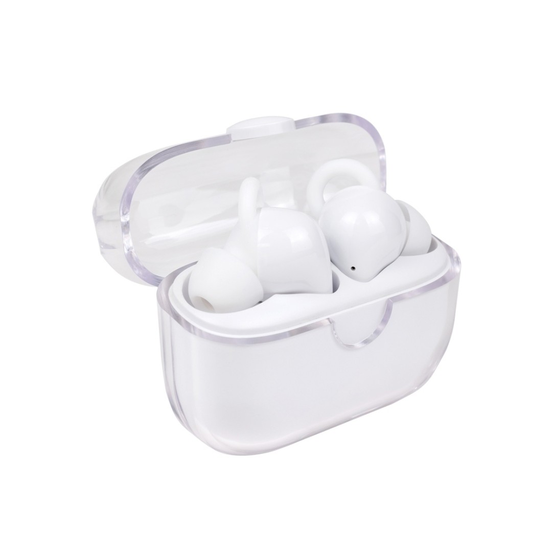 Наушники беспроводные TWS «Clarity» с шумоподавлением ENC, белый