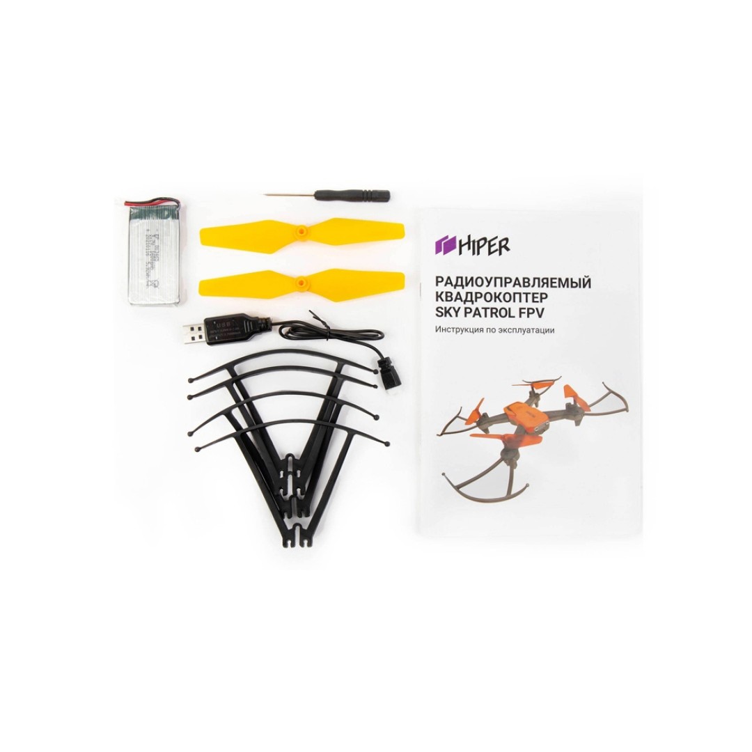 Радиоуправляемый квадрокоптер HIPER  "SKY PATROL FPV"
