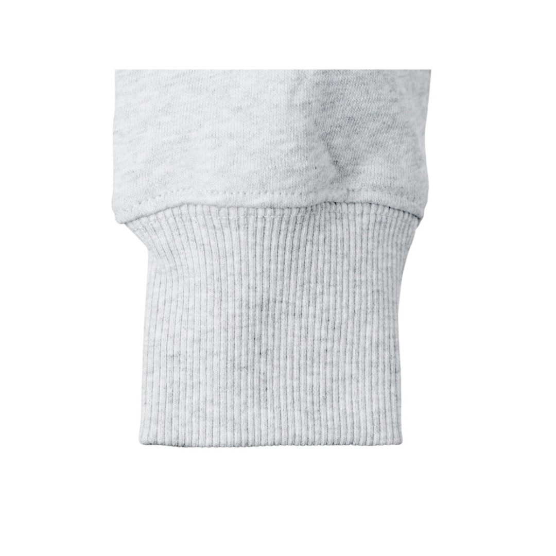 Свитшот оверсайз с рукавом реглан «Belgrade», унисекс, серый меланж